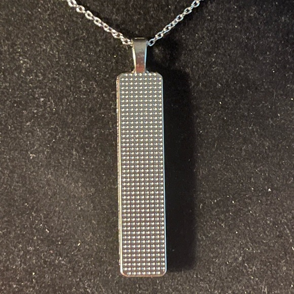 Necklace Iced-Out (“FUN”) Pendant - Picture 2 of 3